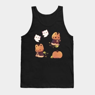 Pumpkin Kitty Tank Top